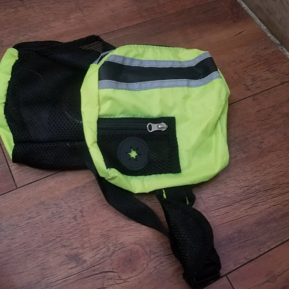 FML Brand Dog Back Pack Hiking Travel Food Water Doggie Bags Carrier - Size S/M
